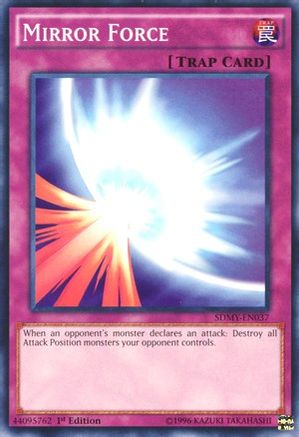 Mirror Force (SDMY-EN037) - Structure Deck: Yugi Muto 1st Edition