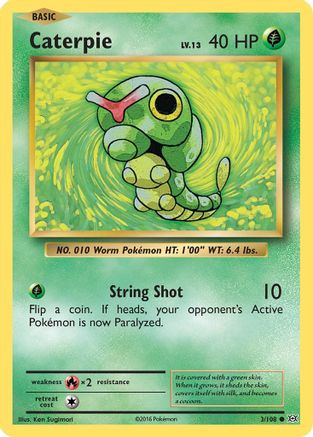 Caterpie 3/108 - XY  Evolutions