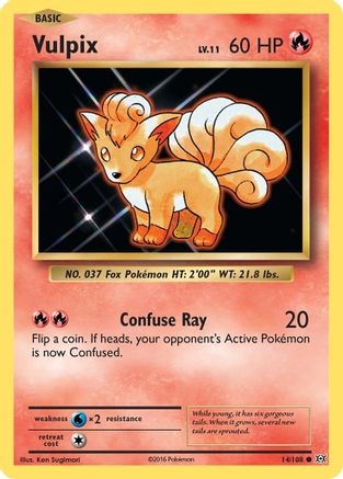 Vulpix 14/108 - XY  Evolutions