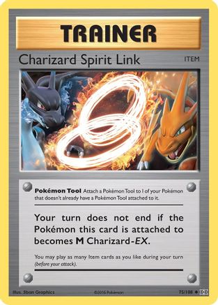 Charizard Spirit Link 75/108 - XY  Evolutions