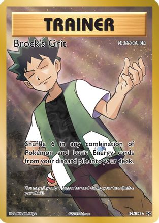 Brock's Grit (Full Art) 107/108 - Evolutions Holofoil