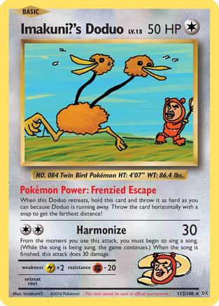 Imakuni?'s Doduo 112/108 - Evolutions