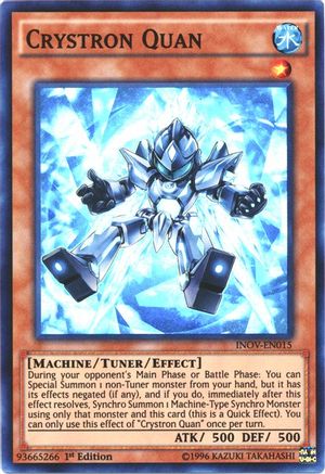 Crystron Quan (INOV-EN015) - Invasion: Vengeance 1st Edition