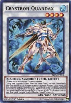 Crystron Quandax (INOV-EN044) - Invasion: Vengeance Unlimited