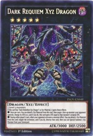 Dark Requiem Xyz Dragon (INOV-EN049) - Invasion: Vengeance 1st Edition