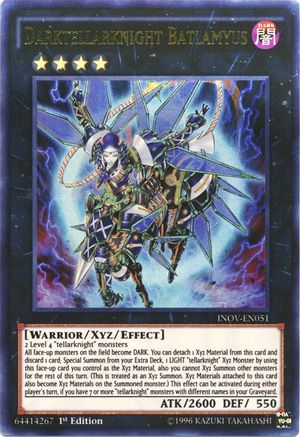 Darktellarknight Batlamyus (INOV-EN051) - Invasion: Vengeance 1st Edition