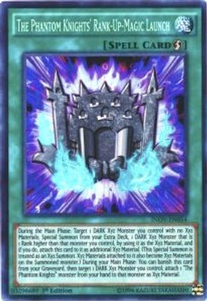 The Phantom Knights' Rank-Up-Magic Launch (INOV-EN054) - Invasion: Vengeance 1st Edition