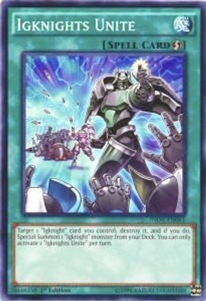 Igknights Unite (INOV-EN061) - Invasion: Vengeance 1st Edition