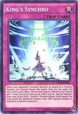 King's Synchro (INOV-EN067) - Invasion: Vengeance Unlimited