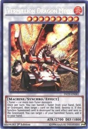 Vermillion Dragon Mech (INOV-EN081) - Invasion: Vengeance Unlimited