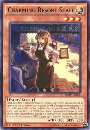 Charming Resort Staff (INOV-EN086) - Invasion: Vengeance Unlimited