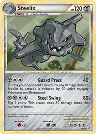 Steelix - 24/95 (HGSS Unleashed) 24 - Deck Exclusives Holofoil