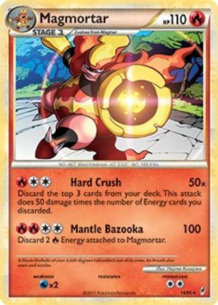 Magmortar - 16/95 (Call of Legends) 16 - Deck Exclusives