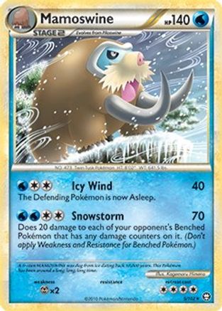 Mamoswine - 5/102 (Cracked Ice Holo) 5 - Deck Exclusives Holofoil