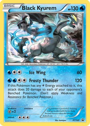 Black Kyurem - XY160 XY160/211 - XY Promos Holofoil