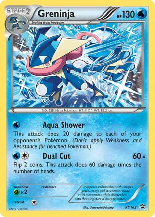 Greninja XY162/211 - XY Black Star Promos Holofoil