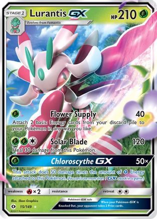 Lurantis-GX 15/149 - Sun & Moon Holofoil