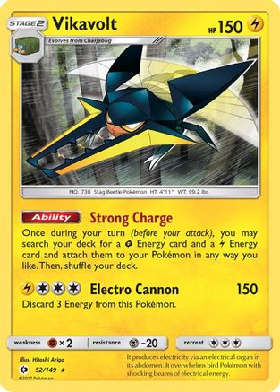 Vikavolt 52/149 - Sun & Moon Holofoil