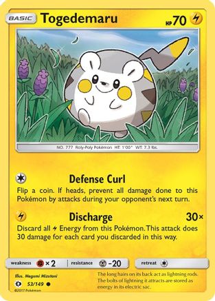 Togedemaru 53/149 - Sun & Moon