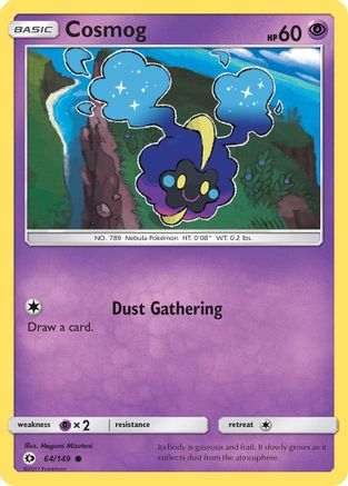 Cosmog 64/149 - SM Base Set