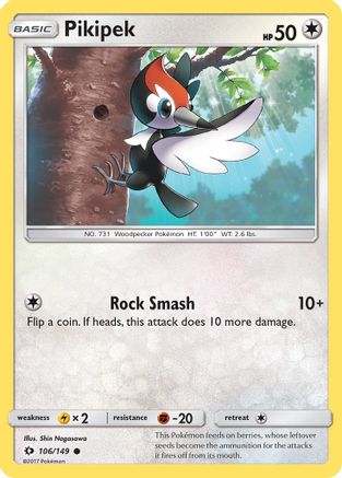 Pikipek 106/149 - SM Base Set