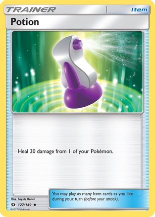 Potion 127/149 - SM Base Set Reverse Holofoil
