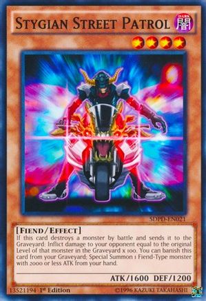 Stygian Street Patrol (SDPD-EN021) - Structure Deck: Pendulum Domination 1st Edition