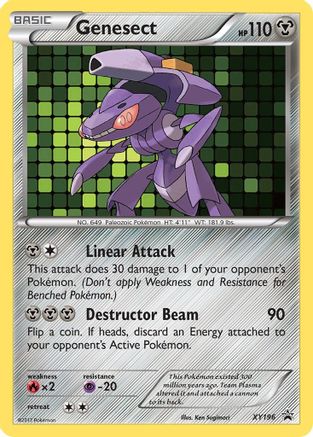 Genesect XY196/211 - XY Black Star Promos Holofoil