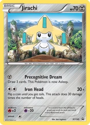 Jirachi XY195/211 - XY Black Star Promos Holofoil