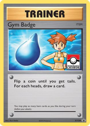 Gym Badge XY204/211 - XY Black Star Promos Holofoil