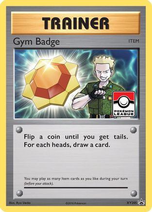 Gym Badge XY205/211 - XY Black Star Promos Holofoil