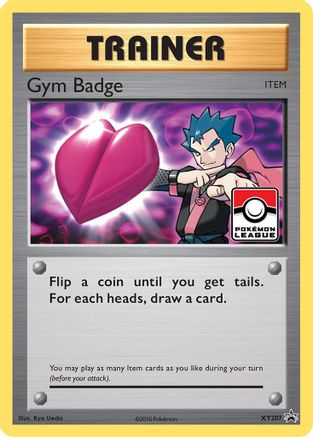 Gym Badge XY207/211 - XY Black Star Promos Holofoil