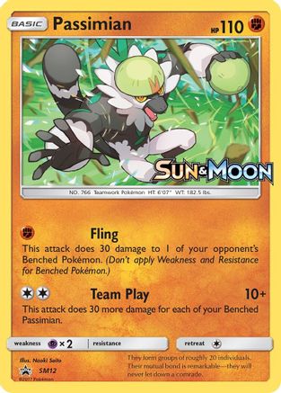 Passimian SM12/248 - SM Black Star Promos Holofoil