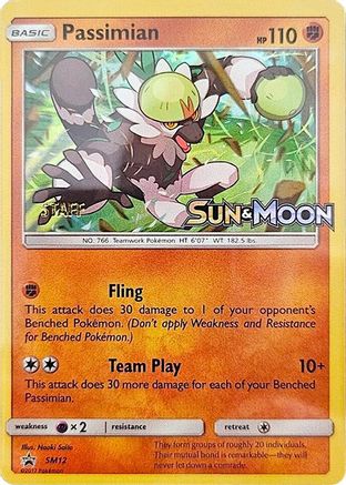 Passimian - SM12 (Prerelease) [Staff] SM12 - SM Promos Holofoil