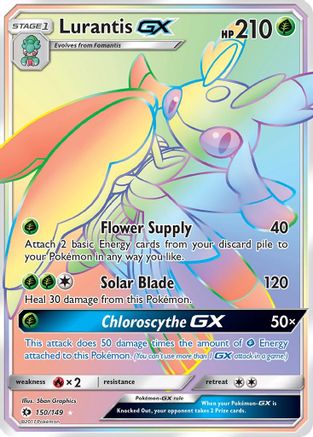 Lurantis-GX 150/149 - Sun & Moon Holofoil