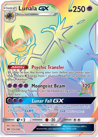 Lunala-GX 153/149 - Sun & Moon Holofoil