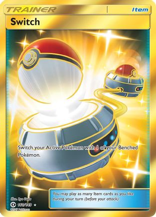 Switch 160/149 - Sun & Moon Holofoil