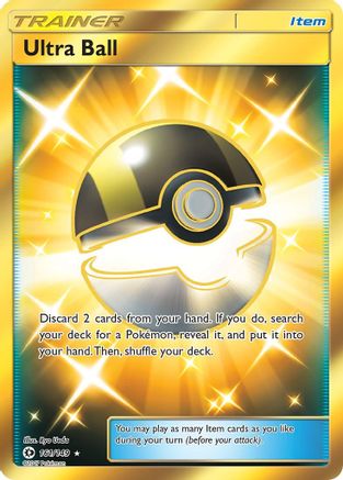 Ultra Ball 161/149 - Sun & Moon Holofoil