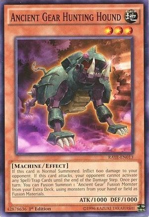 Ancient Gear Hunting Hound - RATE-EN013 - Raging Tempest Unlimited