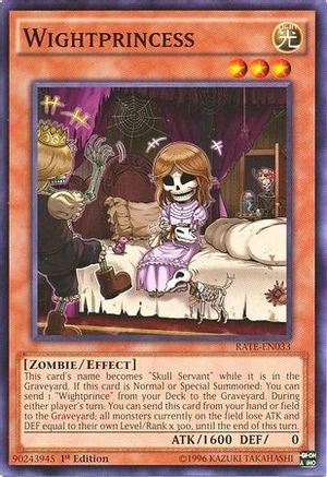 Wightprincess (RATE-EN033) - Raging Tempest 1st Edition