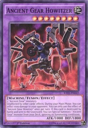 Ancient Gear Howitzer - RATE-EN042 - Raging Tempest Unlimited