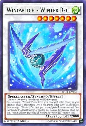 Windwitch - Winter Bell (RATE-EN043) - Raging Tempest 1st Edition