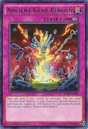 Ancient Gear Reborn - RATE-EN070 - Raging Tempest Unlimited