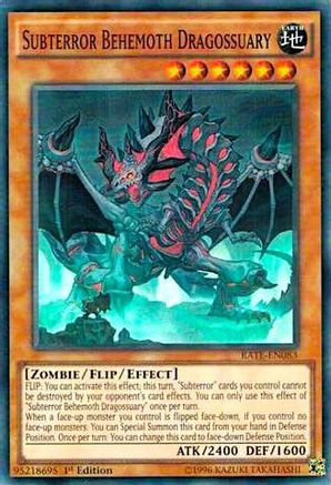 Subterror Behemoth Dragossuary (RATE-EN083) - Raging Tempest Unlimited