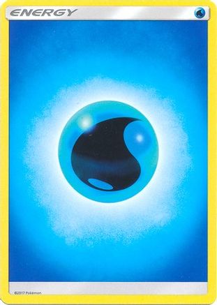 Water Energy (2017 Unnumbered) 166/149 - SM Base Set