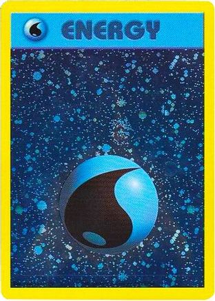 Water Energy (WotC 2002 League Promo) - League & Championship Cards Holofoil