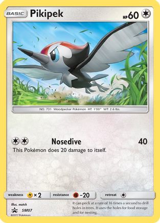 Pikipek SM07/248 - SM Black Star Promos Holofoil