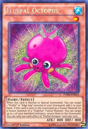 Fluffal Octopus (FUEN-EN014) - Fusion Enforcers 1st Edition