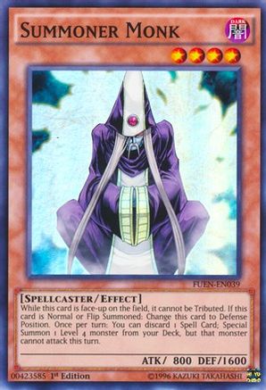 Summoner Monk (FUEN-EN039) - Fusion Enforcers 1st Edition