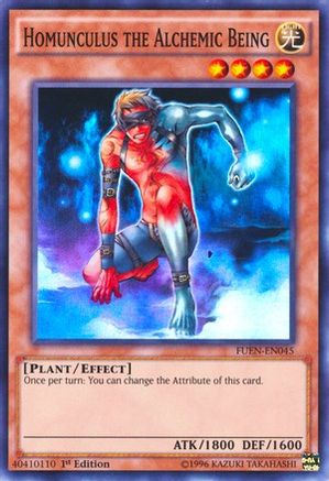 Homunculus the Alchemic Being (FUEN-EN045) - Fusion Enforcers 1st Edition